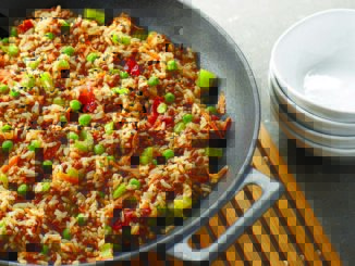 Asian Lentil Sesame Fried Rice | Food & Nutrition Magazine | Volume 10, Issue 2