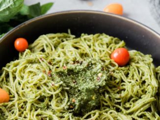 Avocado Pesto Pasta with Hemp Seeds | Food & Nutrition