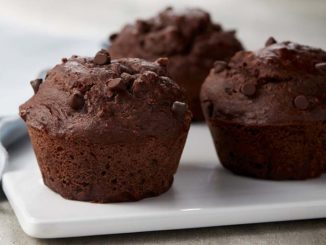 Chocolate Almond Butter Muffins with Dried Cherries | Food & Nutrition Magazine | Volume 10, Issue 4