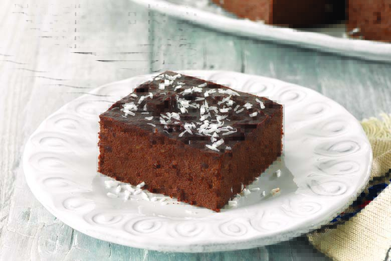 Coconut-Topped Chocolate Cake | Food & Nutrition Magazine | Volume 9, Issue 1
