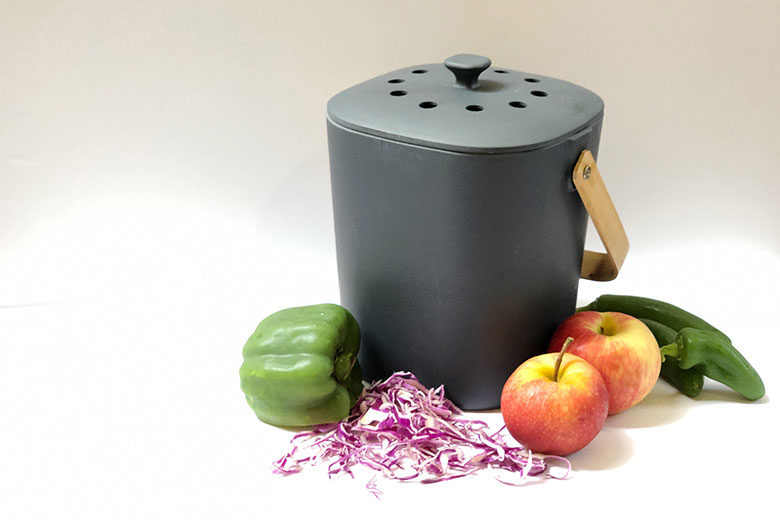 A Luxurious-Looking, Odor-Free Bin to Compost in Style - Food & Nutrition Magazine - Stone Soup