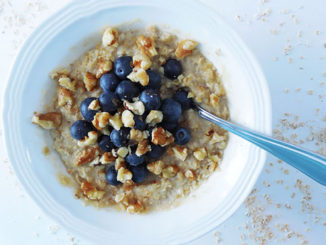 Not a Morning Person? You've Got Time for Easy Apple-Blueberry Oatmeal