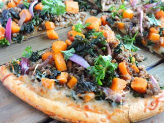 Garlicky Kale Sausage Butternut Squash Pizza | Food & Nutrition | Stone Soup