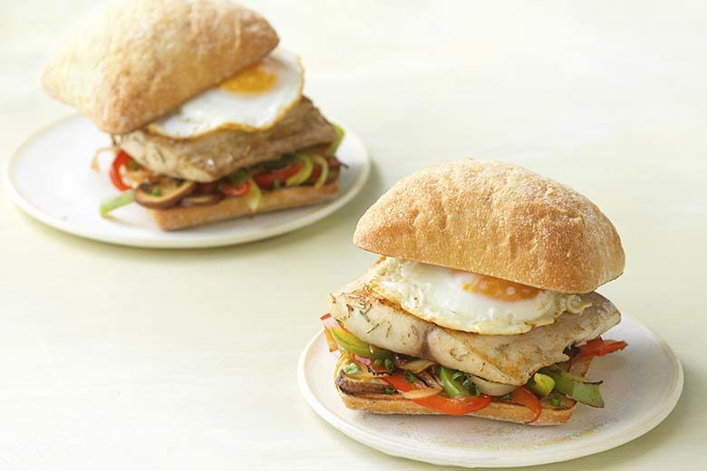 Savory Mahi-Mahi and Egg Breakfast Sandwich | Food & Nutrition Magazine | Volume 9, Issue 3