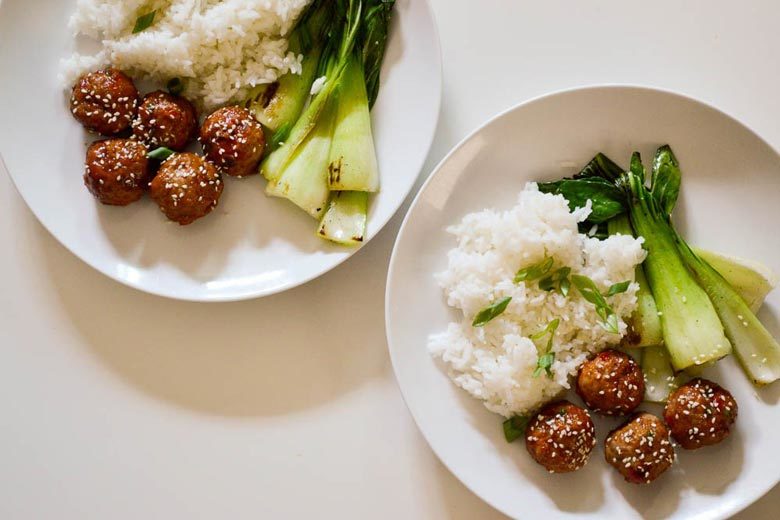 Asian-Style Meatballs with Sweet & Spicy Sauce | Food & Nutrition | Stone Soup