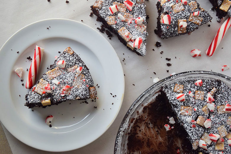 Peppermint Chip Almond Flour Brownies - Food & Nutrition Magazine - Stone Soup