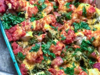 One Pan Potato Kale Salsa Chicken | Food & Nutrition | Stone Soup