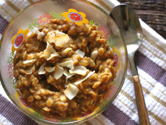 Try This Weekday Breakfast Pumpkin Spiced Oatmeal