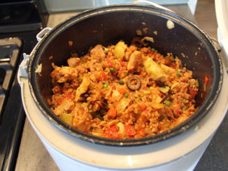 Make Spanish Paella in Your Rice Cooker