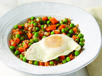 Rye Berry and Vegetable Medley with Egg | Food & Nutrition Magazine | Volume 9, Issue 2