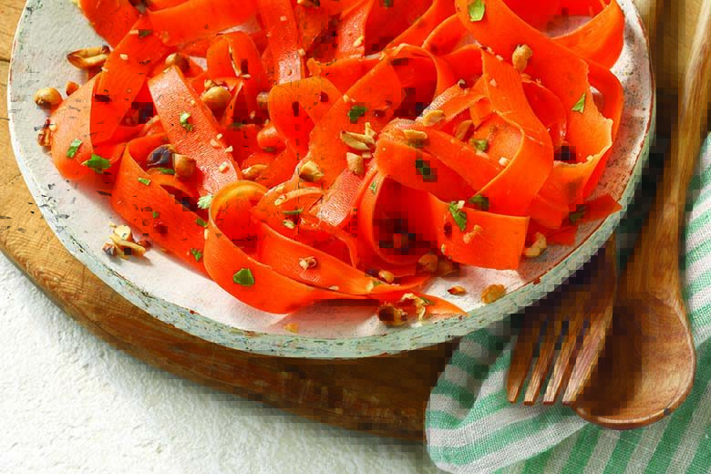 Sesame Carrot Noodle Salad | Food & Nutrition Magazine | Volume 9, Issue 1