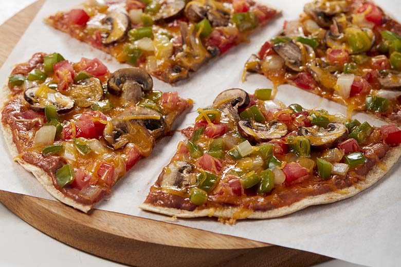 Stovetop Vegetarian Tortilla Pizza | Food & Nutrition Magazine | Volume 10, Issue 4